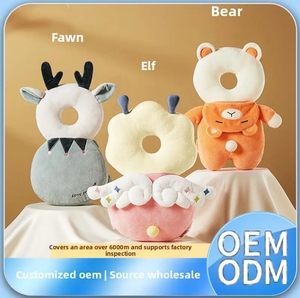 Coussin de protection de la tête de <span class=keywords><strong>bébé</strong></span> pour tout-petits vêtements de sac à dos, kit d'épreuvage pour enfants <span class=keywords><strong>bébé</strong></span> oreiller prévenir les chutes coussin en peluche pour marcher ramper - Product Image 4
