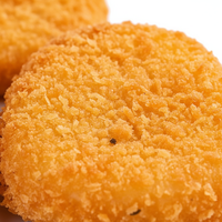 Croquettes à la mozzarella surgelées de style japonais, enrobées de panko, 60g, durée de conservation de 365 jours, semi-finies, Korokke, restauration, restaurant