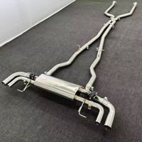 Unité d'échappement professionnelle télécommandée en acier inoxydable poli miroir pour G12 750i 4.4T avec un meilleur flux de gaz