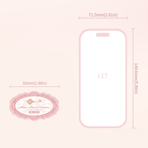 Juego de 20 Pegatinas Decorativas Autoadhesivas con Diseño de Cuentos de Hadas de la Serie Sueños Dulces de <span class=keywords><strong>Alicia</strong></span>, Hechas a Mano - Product Image 5