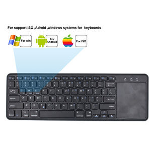 <span class=keywords><strong>แป้น</strong></span><span class=keywords><strong>พิมพ์</strong></span>ไร้สายที่รองรับหลายอุปกรณ์พร้อมทัชแพดขนาดใหญ่สำหรับแท็บเล็ต <span class=keywords><strong>iPhone</strong></span> แล็ปท็อปสำนักงานและใช้ในบ้าน - Product Image 2