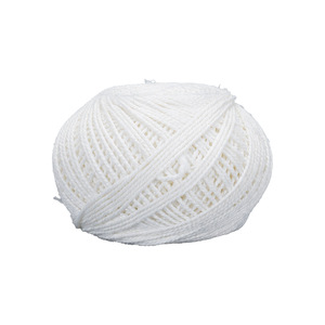Cotton Yarn Ball 200g Ring Spun <b>Bleached</b> Moisture Absorbent For Construction And Craft Use - Product Image 5