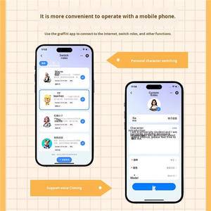 Robot da Tavolo Emo AI, Robot Pet AI Link con Big Data e Chat GPT - Product Image 4