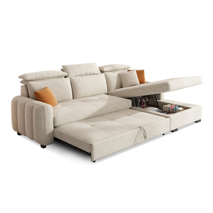 2025 nueva sala de estar multifuncional concubina plegable y estiramiento pequeña unidad sofá <span class=keywords><strong>cama</strong></span> integrado se puede utilizar como <span class=keywords><strong>cama</strong></span> - Product Image 1