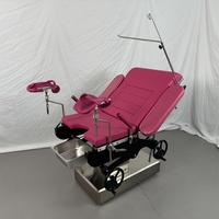 Table d'accouchement manuelle réglable pour obstétrique et gynécologie, modèle Yuda SST-3, certifiée CE, pour usage en maternité, chirurgical et accouchement