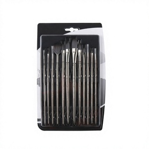 Keep Smiling Wholesale 5Pcs/<b>Set</b> Wood Handle Nylon Hair Watercolor Artist <b>Paint</b> <b>Brush</b> <b>Set</b> for School Art Class/ Painting - Product Image 3