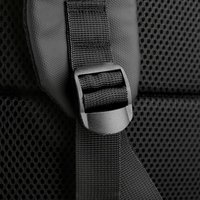 Sac à dos pour ordinateur portable multifonctionnel de luxe avec port de charge USB, sac d'affaires imperméable en tissu Oxford avec doublure en polyester