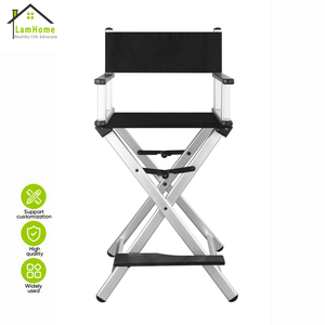 Chaises de maquillage pliables en aluminium pour professionnels, artistes cosmétiques, directeurs, peintres, chaise de maquillage pour directeurs, peintres - Product Image 4