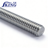 IKING Bright M8 Round Head Steel Bolt for Construction Fixing