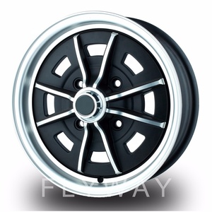 ล้อแม็กซ์ Flyway 15x5.0 4x130 สำหรับรถคลาสสิครุ่นเก่า Beetle <span class=keywords><strong>Mk2</strong></span> - Product Image 3