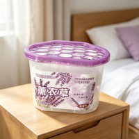 Boîte déshumidificatrice jetable anti-moisissure OEM pour la maison, absorbeur d'humidité au chlorure de calcium pour armoire et placard