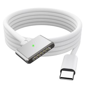 Sinh Học USB C Để Từ 3 Cáp 140W An Toàn Sạc Pd3.1 Nhanh Phí Cáp 2M Nylon Type-C Từ Tính Sạc Cáp Cho Mac - Product Image 1