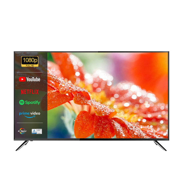 Flat Screen 32 43 50 55 65 Inch Digital LED TV With DVB T2 S2 ASTC ISDBT Smart TV Televisores