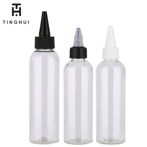 ขวดบีบพลาสติกขนาด 30 มล. 50 มล. 60 มล. 100 มล. พร้อมฝาเกลียวสำหรับบรรจุของเหลว เช่น สี น้ำหมึก น้ำมัน - Product Image 1