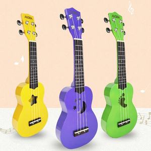 อูคูเลเล่ไม้อะคูสติก21นิ้วสายไนล่อนเล่นได้เครื่องดนตรีไม้โรสวูด - Product Image 2