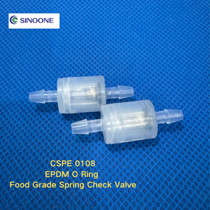 Sinoone PP/EPDM 1/8 inch áp suất thấp thép gai kiểm tra Van nhựa mùa xuân nạp một cách không trở lại cấp thực phẩm với ống barb - Product Image 2