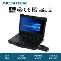 Nouvel ordinateur portable robuste personnalisable Intel I9 avec prise EU, 15,6 pouces, ordinateur industriel, étanche, anti-poussière, antichoc, pour utilisation marine