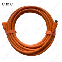 Cable USB C a Tipo-C para Cámara, 3m 5m 8m, para Canon EOS R RP, para SONY A7m3 R3 A7R4, Cable de Conexión para Fotografía, de Cámara a Computadora