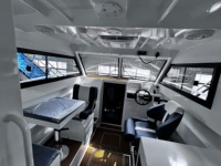 Bateaux de pêche en aluminium australiens Profisher 9.6M avec cabine, bateau de loisirs, prix d'usine, yacht, bateau de pêche en mer Gospel
