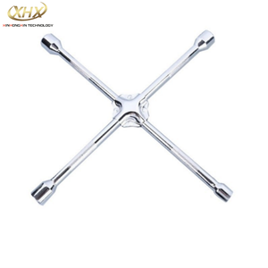 Clé universelle personnalisée de différentes tailles clé à écrou de pneu de roue de réparation automobile clé en croix - Product Image 2