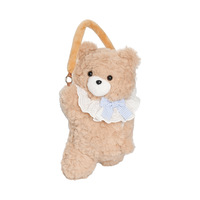 Nouvelle boîte à mouchoirs en peluche en forme de voiture de dessin animé, finition brossée, ours mignon, décoration suspendue 31-50cm pour bébés de 0 à 24 mois
