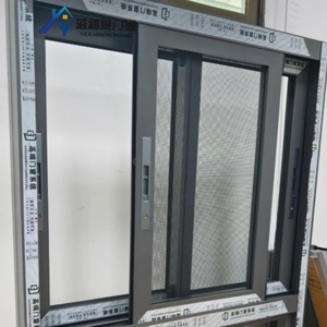 Ventana Corredera <span class=keywords><strong>de</strong></span> <span class=keywords><strong>Aluminio</strong></span> con Doble Vidrio, Estándar Europeo AS2047, Moderna, <span class=keywords><strong>de</strong></span> Acero Inoxidable, Horizontal, Aislamiento Térmico, para Cocina y Exterior - Product Image 3