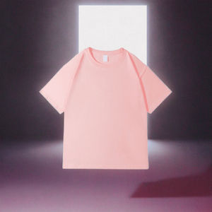 Camiseta Básica de Alta Calidad para Hombre, Tejido de Poliéster/Rayón, Ecológica, Manga Corta, Logotipo Personalizable, Color Sólido, Corte Holgado - Product Image 3