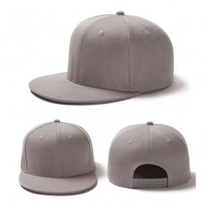 Gorra de Visera Plana Personalizada de Alta Calidad, Material Acrílico, Bordado, Impresión de Logotipo, Moda Hip-hop, Unisex, Cierre a Presión - Product Image 2