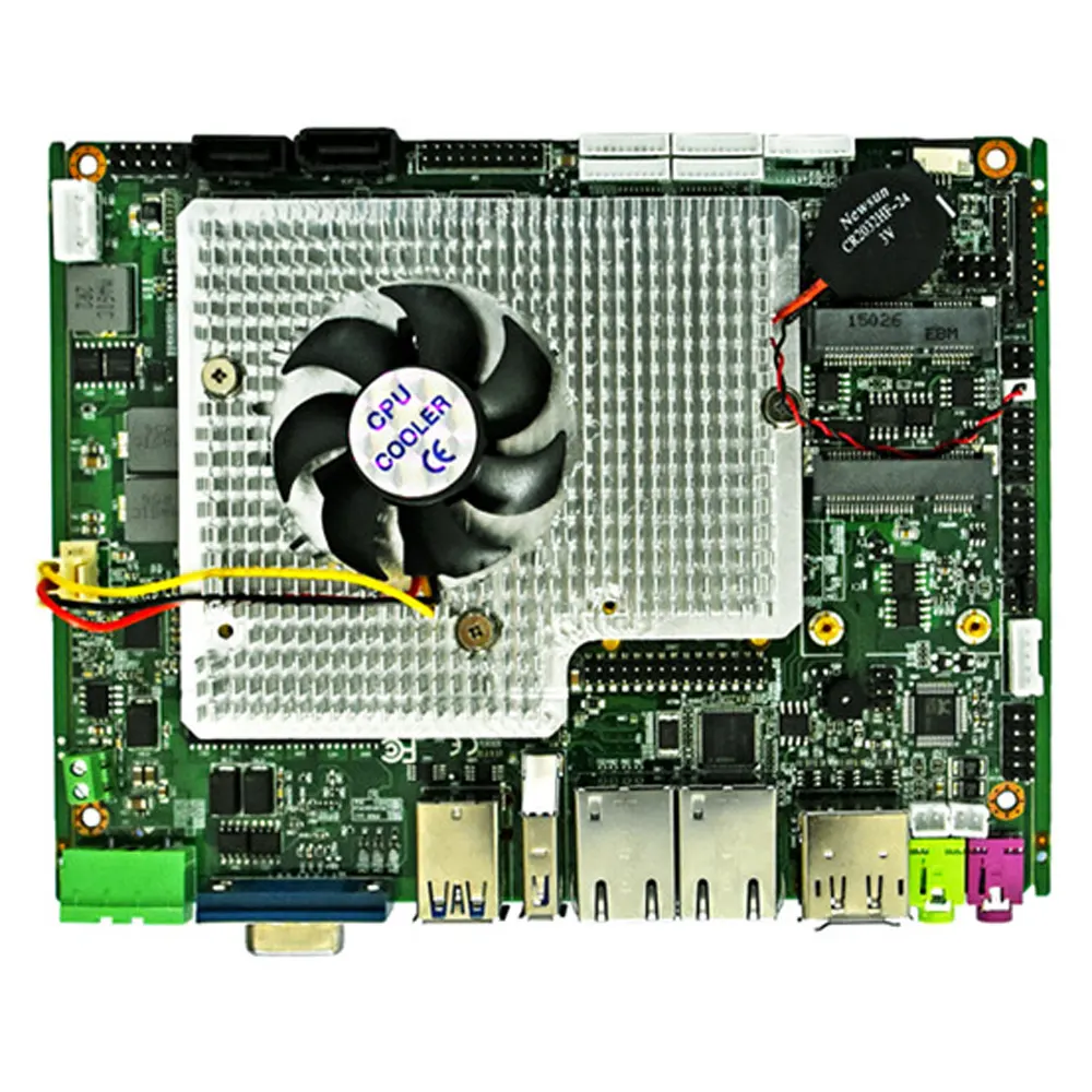 IndustrialマザーボードWithインテルコアi5 2520M 2.4GHz 4GB RAM SOCKET 479 2 * lan RJ45 Gigabit Ethernet Fanless Mainボード