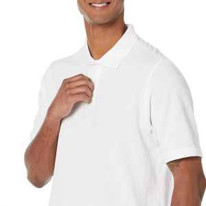 <span class=keywords><strong>Polo</strong></span> d'entreprise personnalisé 100 % coton uni à manches courtes pour homme et <span class=keywords><strong>femme</strong></span> – Idéal pour l'été et le travail - Product Image 2
