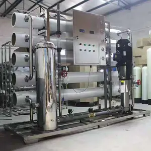 Ultrafiltrasyon ekipmanları makine ve ekipman 500LPH delik su RO su arıtma tesisi 2000LPH osmoz pompası UPVC 500