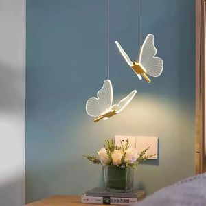 Lámpara de pared LED con forma de mariposa, iluminación interior, lámparas para el hogar, dormitorio, mesita de noche, sala de estar, decoración, luz para escaleras, iluminación interior - Product Image 5