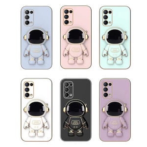เคสโทรศัพท์มือถือสำหรับออปโป้,เคสนิ่มเคลือบนักบินอวกาศหรูหราสำหรับ <span class=keywords><strong>OPPO</strong></span> Reno 5 6 7 Pro 5K 4 SE 2Z 3 Find X2 X3 X5 - Product Image 6