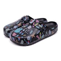 Sandales de plage chaussures d'infirmière EVA imperméable léger anti-dérapant doux unisexe à la mode pour la plage et la piscine