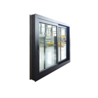 Fenêtre coulissante en aluminium certifiée NFRC, anti-corrosion, avec quincaillerie en acier inoxydable 316, pour maison de plage en Floride