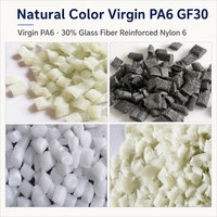 Granulés vierges PA6 GF30 FR couleur naturelle UL94 V0, polyamide 6 renforcé de 30 % de fibres de verre, matière première nylon 6 de qualité injection