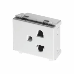Italian American Modular White Electrical wall Power Socket Outlet smart switch