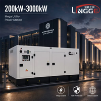 Generador Diésel Silencioso Cummins de 200kW a 3000kW, Mega Potencia para Uso Industrial