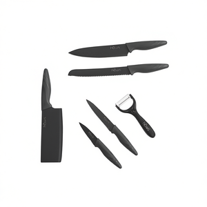 Juego de cuchillos Haws de 6 piezas con 5 cuchillos y 1 pelador para uso en la cocina - Product Image 2