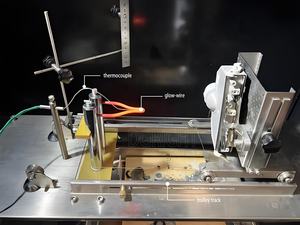 Flammhemmendes Material Testgerät Horizontaler Vertikaler Brenntester Glühdraht-Testkammer - Product Image 2