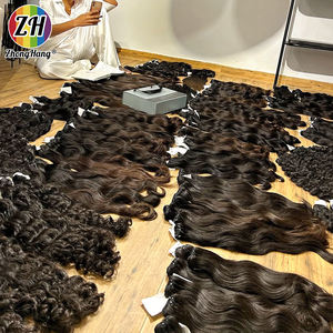 Extensiones de Cabello Humano Brasileño 100% de Grado 12A, Proveedores de Cabello Humano Virgen Crudo de Doble Trama de Alta Calidad con Cutícula Alineada - Product Image 5