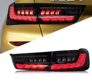 Conjunto de Luces Traseras LED CSL Dynamic Turn Signal Reverse Tuning para BMW Serie 3 G20 G80 M3 2019-2023, 12V, GTS - Product Image 3