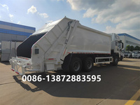 Camion compacteur de déchets FAW 20 mètres cubes 6x4 à transmission manuelle, moteur diesel, prix de vente