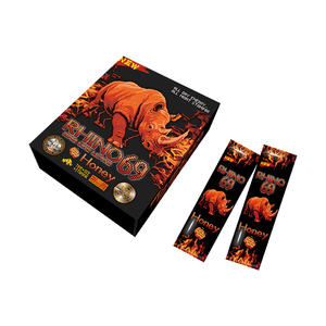 Boîtes en carton ondulé pliables au <span class=keywords><strong>prix</strong></span> <span class=keywords><strong>d</strong></span>'usine avec carton rigide et impression personnalisée pour Rhino 69 Honey - Product Image 2