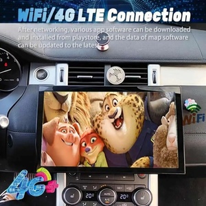 Radio de Coche Android con Pantalla de 13.3 Pulgadas, Navegación GPS para Land Rover Range Rover Evoque 2013-2017, Reproductor Multimedia con CarPlay - Product Image 3