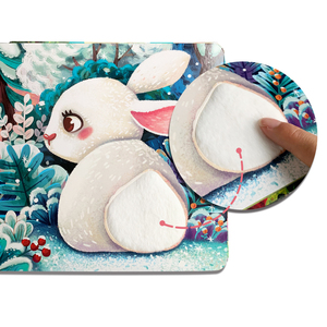 Thiết Kế Mới Trẻ Em Cảm Ứng & Cảm Thấy Cuốn Sách Với Silicone Nhựa Yếu Tố, Bé Tương Tác Cuốn Sách, Hoạt Động Hội Đồng Quản Trị Cuốn Sách In Ấn - Product Image 5