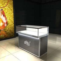 Vitrine de présentation de bijoux sur mesure, nouvelle arrivée, comptoir de présentation de bijoux, vitrine de présentation de bijoux à vendre