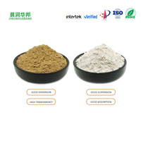Bentonite blanche/jaune Bentonite de calcium Bentonite de sodium d'argile blanc actif utilisé dans la coulée de puits de gisement de pétrole