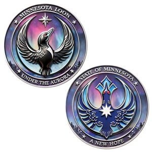 Moneda Conmemorativa con Diseño de Águila en Relieve 3D - Product Image 4