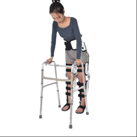 Genou Cheville Pied Soutien Fixe Réglable Membre Inférieur Orthèse Cuisse Fracture Soutien Postopératoire Cheville Réhabilitation Dispositif